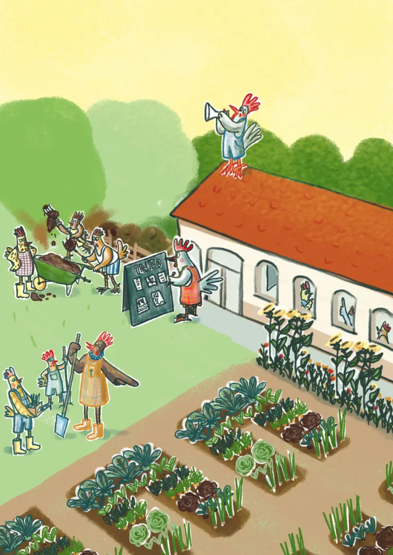 organisatie schooltuin